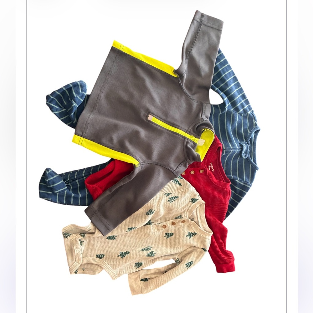 Carter's Cozy Multi-Color Kids Outfit Set